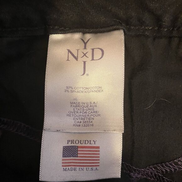 NYDJ Women's 14 Billie Mini Bootcut Black Lift & Tuck Technology Made in USA EUC - Picture 13 of 15